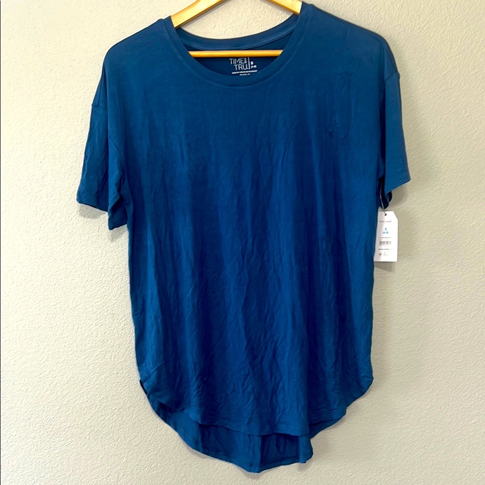 Time and‎ Tru Blue Short Sleeve Tee